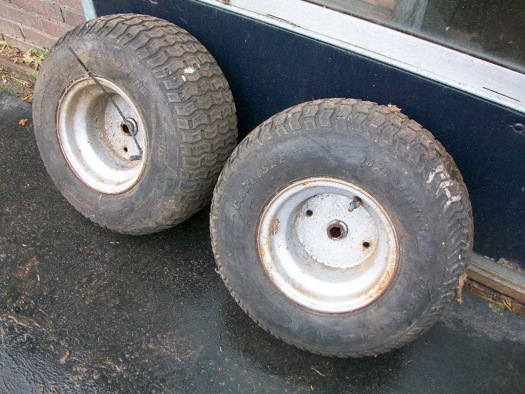 Achterwielen 18x8.50-8 Gardenstar Sentinel Unitech Murray, Ophalen, Gebruikt, 50 cm of meer