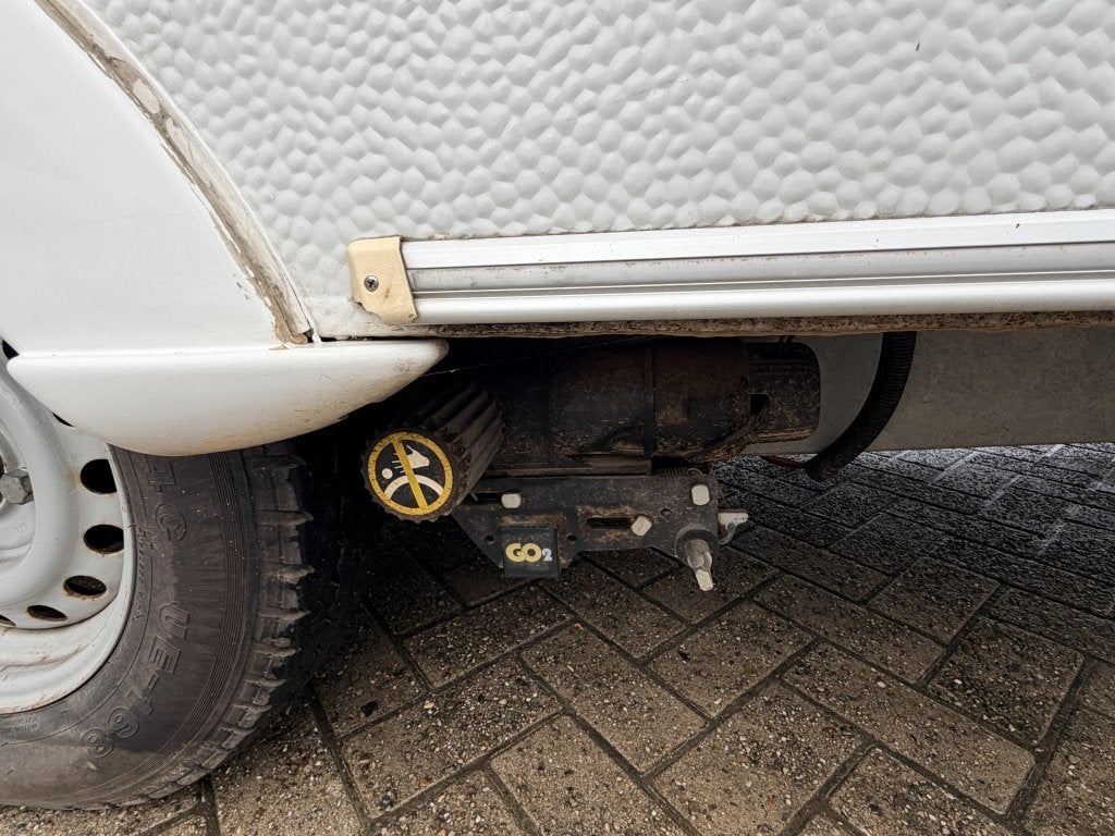 Sterckeman Starlett 470 PE 6 Pers Lichtgewicht mover, Caravans en Kamperen, Dwarsbed, Sterckeman, Bedrijf, Treinzit