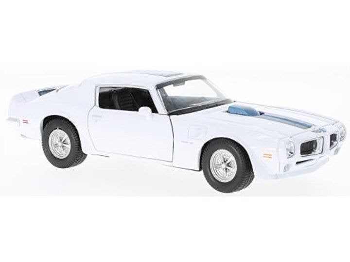 Welly: 1972 Pontiac Firebird Trans AM Wit 1:24, Hobby en Vrije tijd, Modelauto's | 1:24, ., Nieuw, Ophalen of Verzenden, .