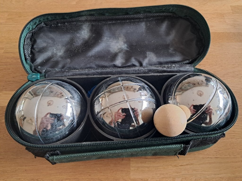 Jeu de boules set, Ophalen, Bal