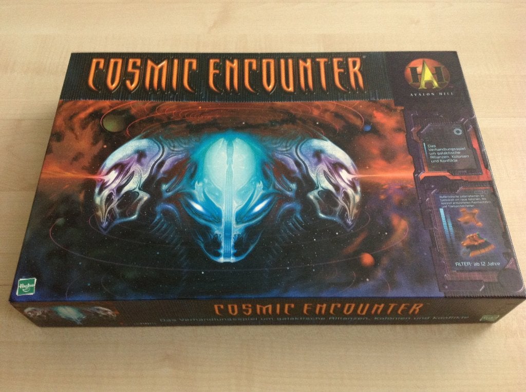 Bordspel Cosmic Encounter Avalon Hill Duitse Versie, Drie of vier spelers, Ophalen of Verzenden, Zo goed als nieuw, Hasbro