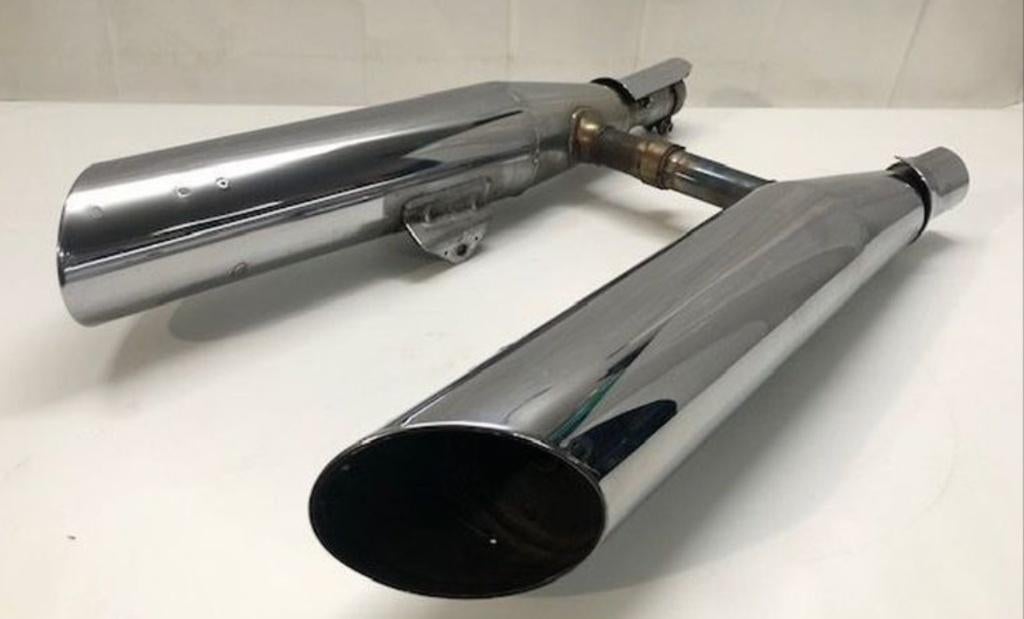 originele uitlaat suzuki intruder vs 1400, Ophalen of Verzenden, Gebruikt