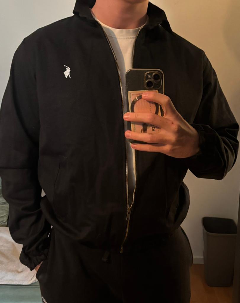NIEUW Ralph Lauren Harrington jas maat L, Verzenden, Nieuw, Maat 52/54 (L), Zwart
