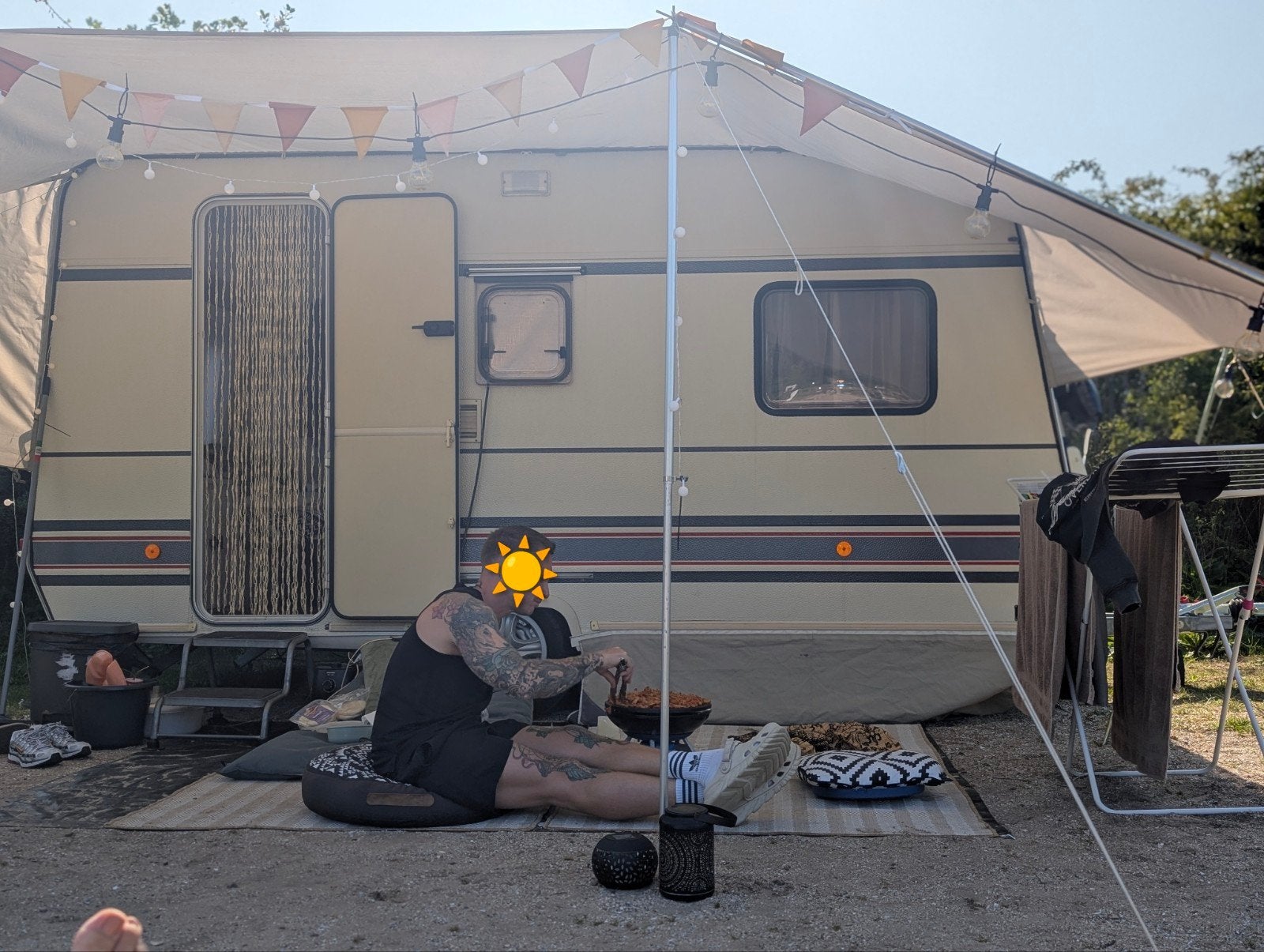 Bürstner Holiday Caravan GEPIMT 😍 – incl. voortent + luifel, Rondzit, 750 - 1000 kg, Particulier, Bürstner