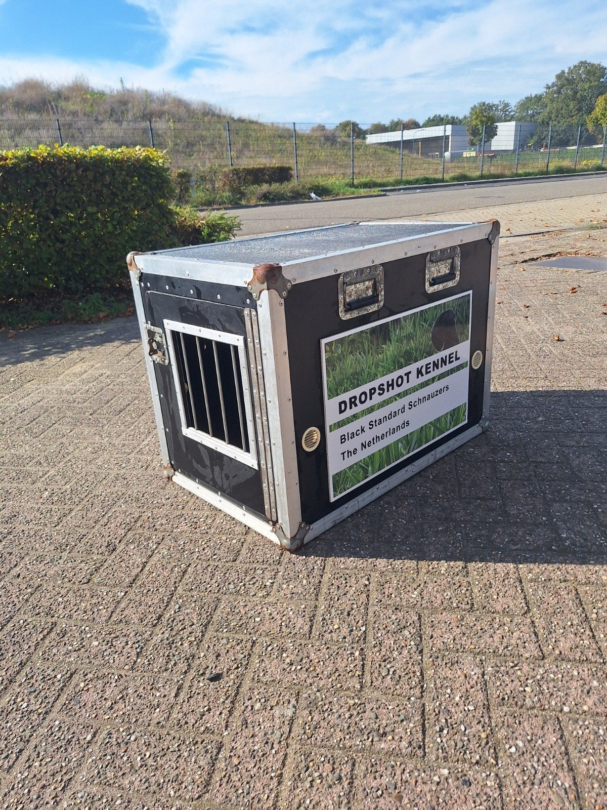 Stevige professionele honden transportbox / kennel / bench, Ophalen, 75 tot 110 cm, 65 tot 100 cm