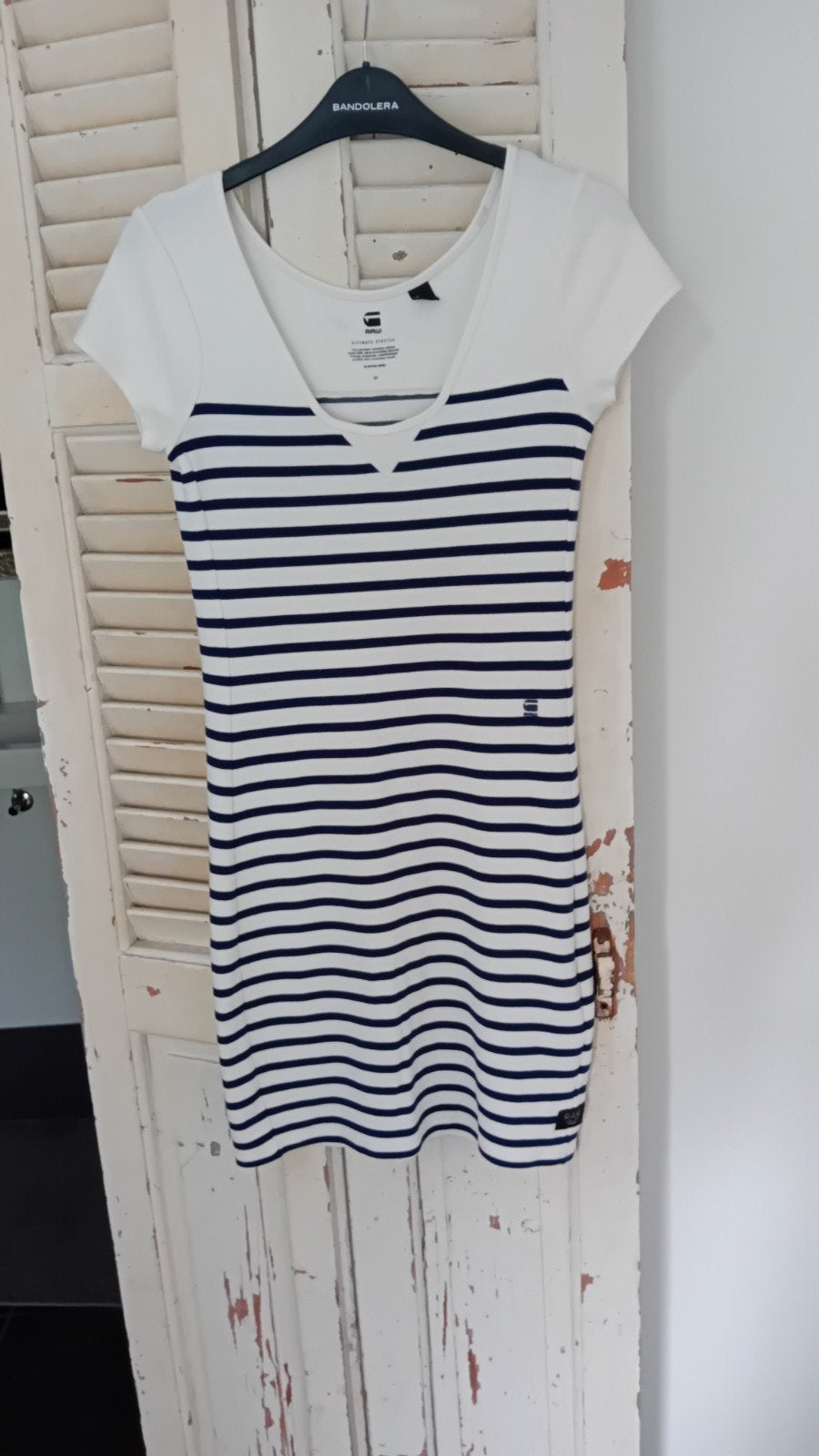 G-star jurkje maat M, Kleding | Dames, Jurken, Blauw, Zo goed als nieuw, Boven de knie, Ophalen