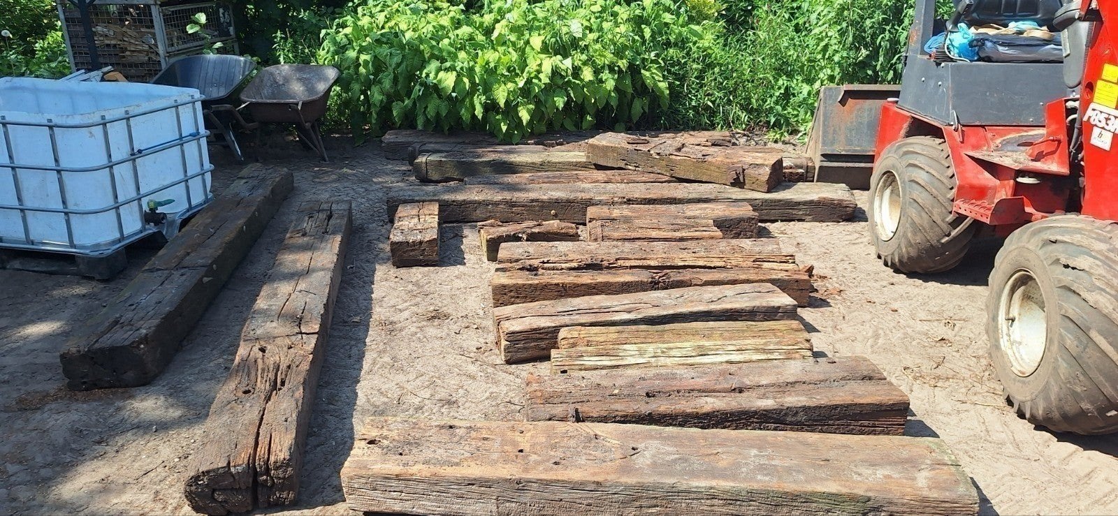 Bielzen zijn opgehaald, Ophalen of Verzenden, Gebruikt, Hout