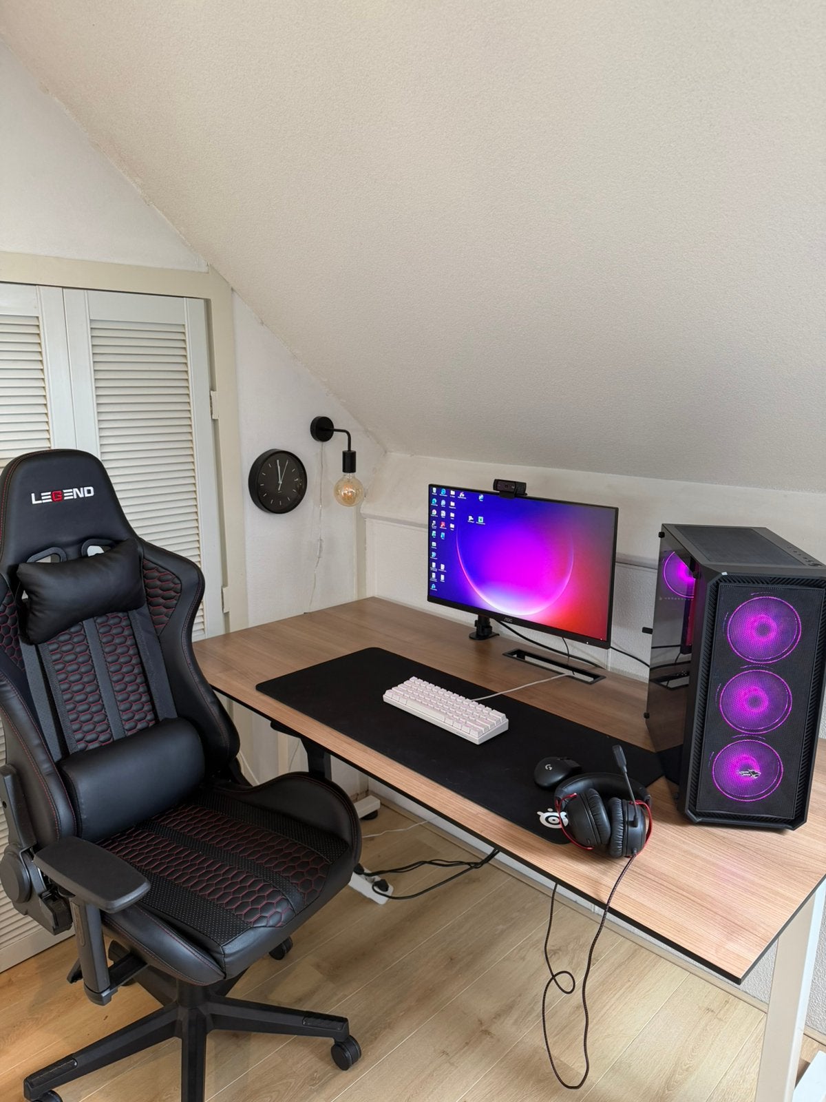 COMPLETE GAMING SETUP! - 8700F + RTX 5060 + 32GB + 1T, Ophalen, Gebruikt