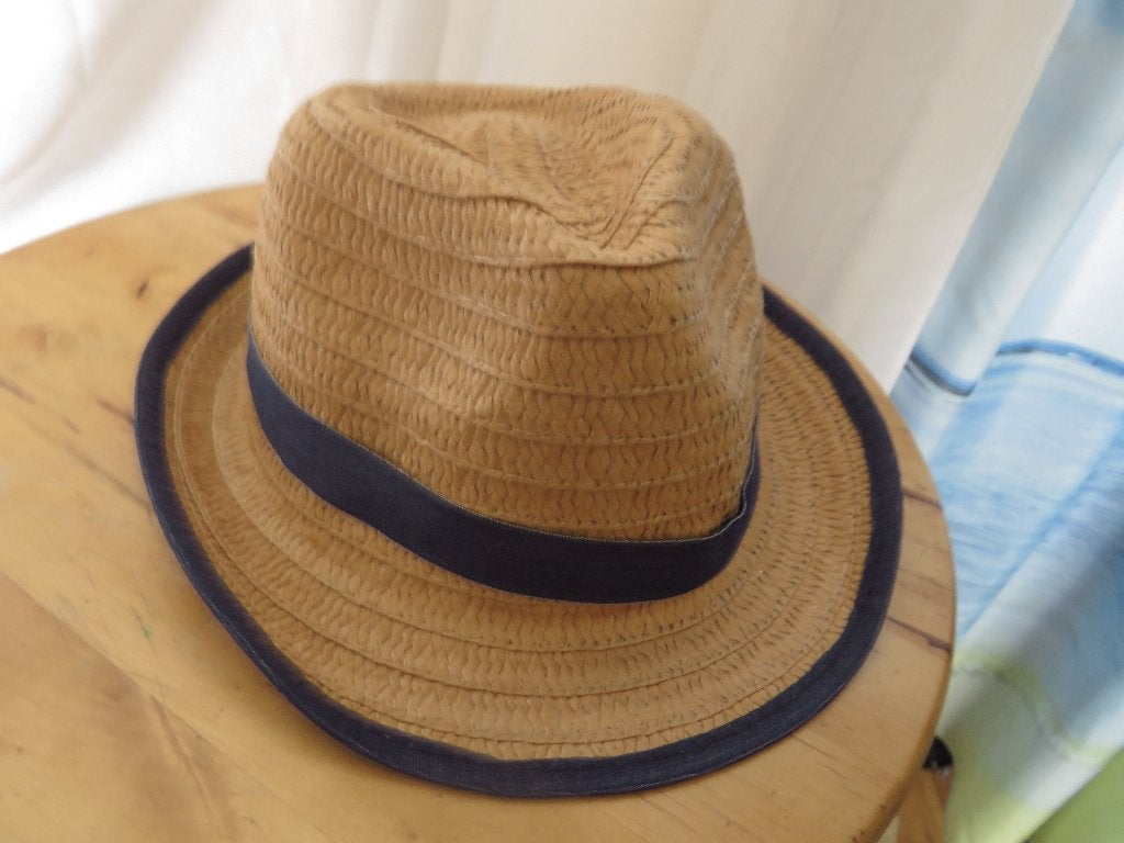 straw hoed 5-7 Y 53,5 cm binnenrand, Ophalen, Gebruikt, Jongen of Meisje, Hoed