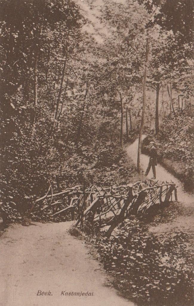 BEEK (Ubbergen) Kastanjedal, Verzenden, 1920 tot 1940, Gelopen, Gelderland