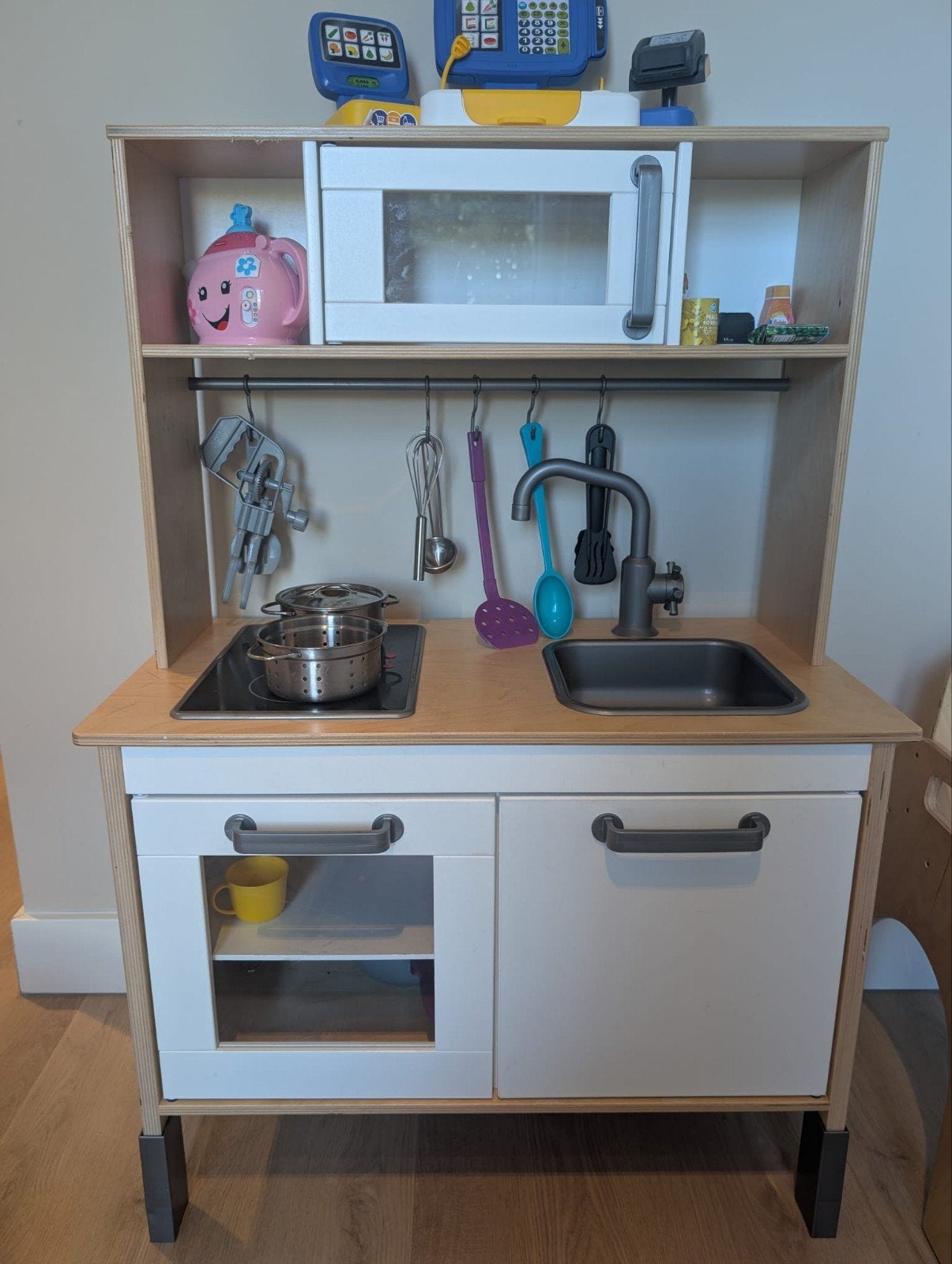 IKEA Duktig Speelkeuken met accessoires, Ophalen, Gebruikt, Hout, Speelkeuken