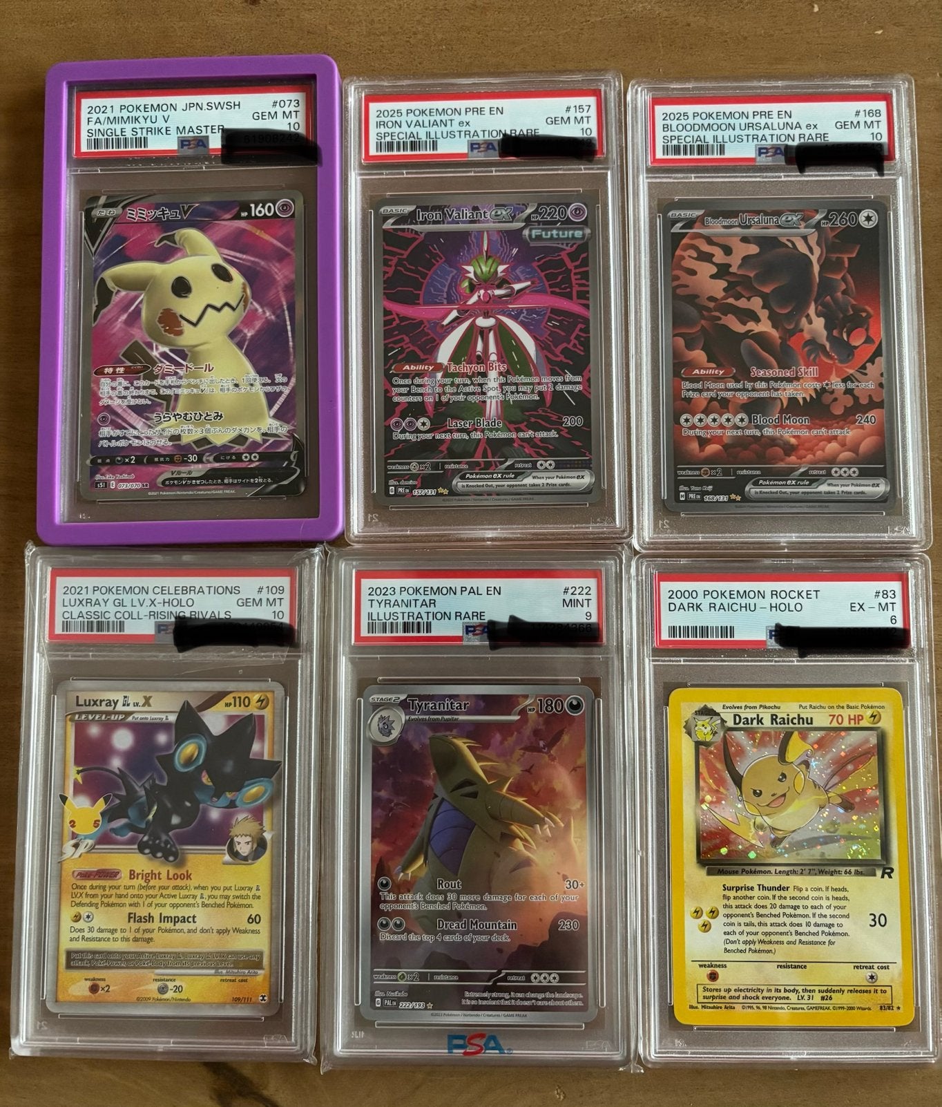 Pokémon TCG PSA slabs te koop!, Ophalen of Verzenden, Zo goed als nieuw, Meerdere kaarten