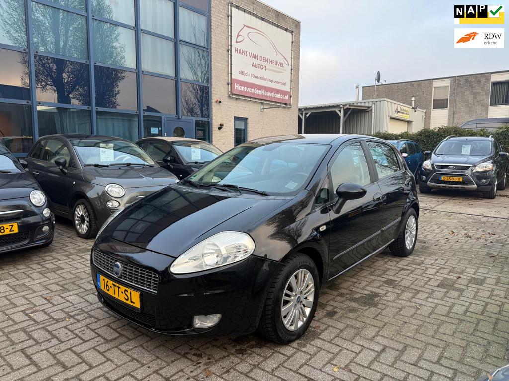 Fiat Grande Punto 1.4-16V Emotion, Clima, 5 deurs, Apk 11/20, Auto's, Fiat, Bedrijf, Te koop, Grande Punto, ABS, Airbags, Airconditioning