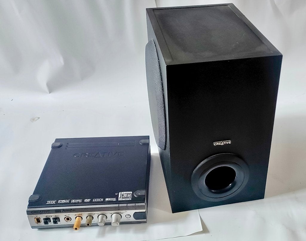 Creative Inspire T7900 luidsprekersysteem, Gebruikt, Inclusief kabels, Subwoofer, 60 tot 120 watt