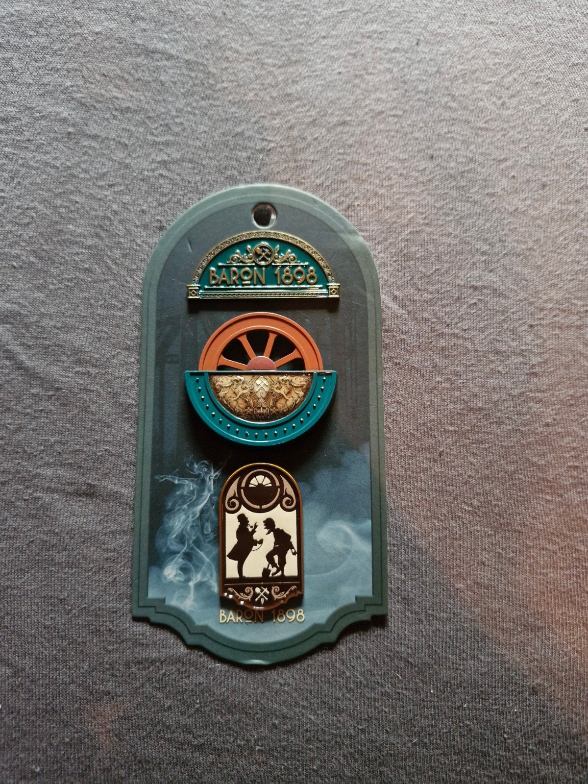 Efteling Baron 1898 Pin Set, Verzamelen, Efteling, Verzenden, Nieuw, Button of Speldje