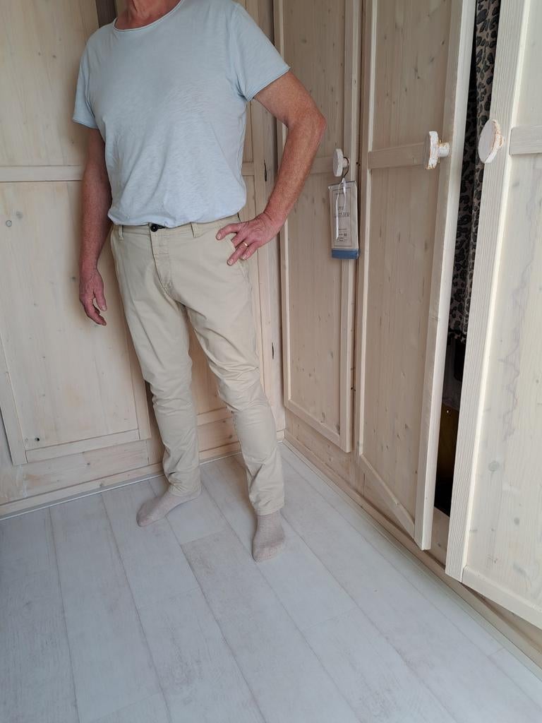 Nette beige herenbroek - Maat 36), Kleding | Heren, Maat 52/54 (L), Onbekend, Beige, Ophalen of Verzenden