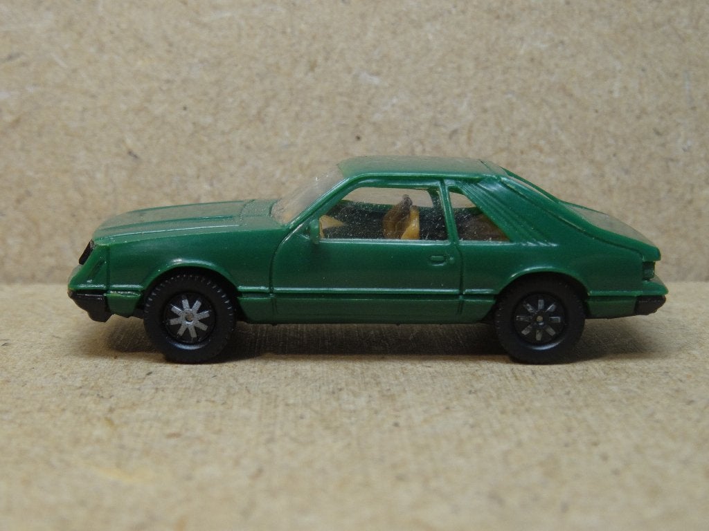 HERPA 1/87, FORD MUSTANG, Groen, Zie Foto`s, Ophalen of Verzenden, Zo goed als nieuw, Auto, Herpa