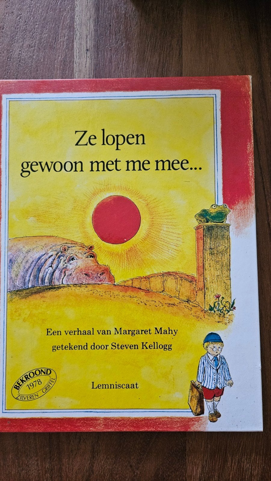 Ze lopen gewoon met me mee..., Boeken, Kinderboeken | Kleuters, Ophalen of Verzenden, Gelezen, Margaret Mahy, Fictie algemeen