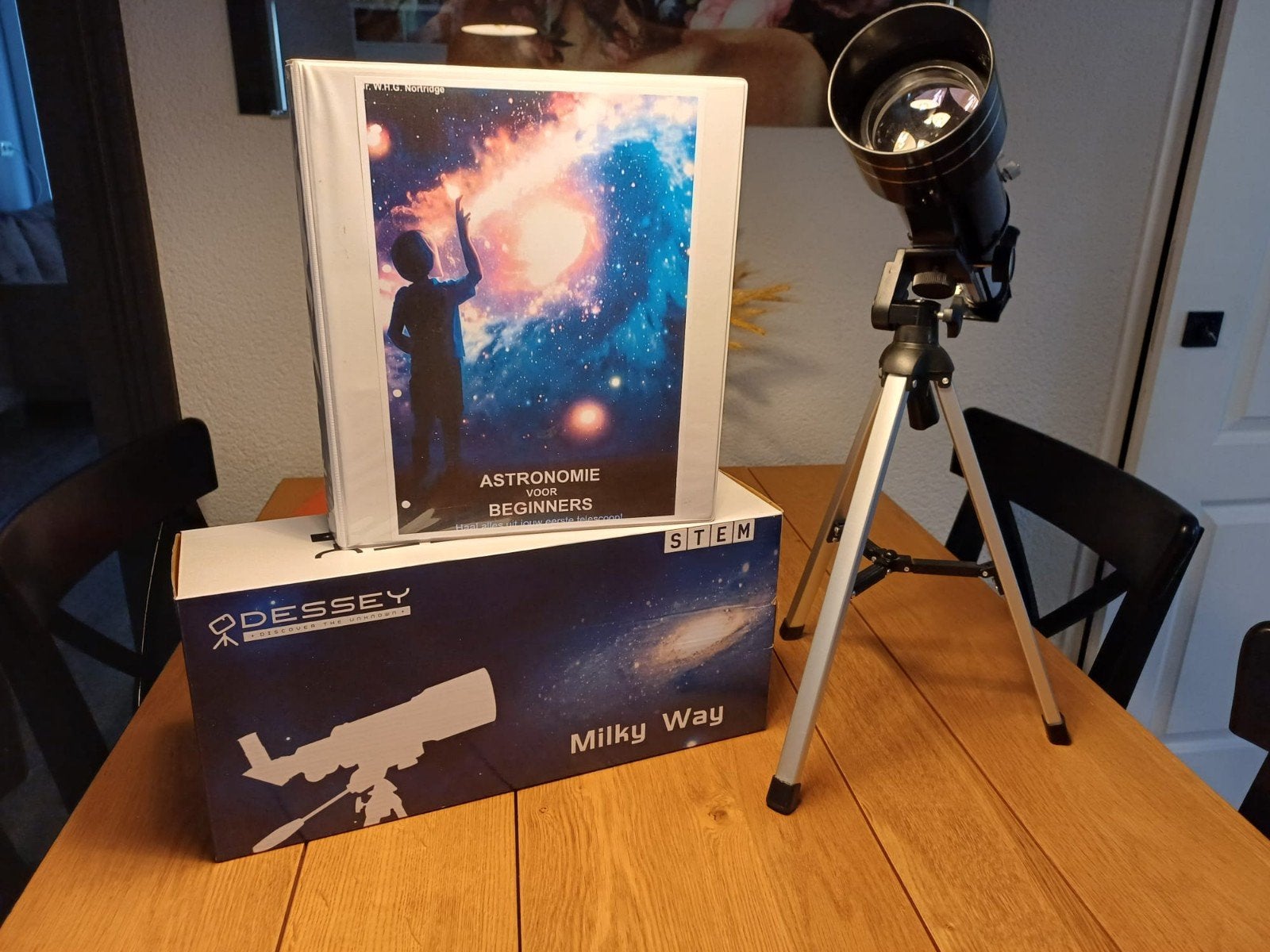 Telescoop, Audio, Tv en Foto, Optische apparatuur | Telescopen, Ophalen, Lenzentelescoop (refractor), Minder dan 80 mm, Nieuw
