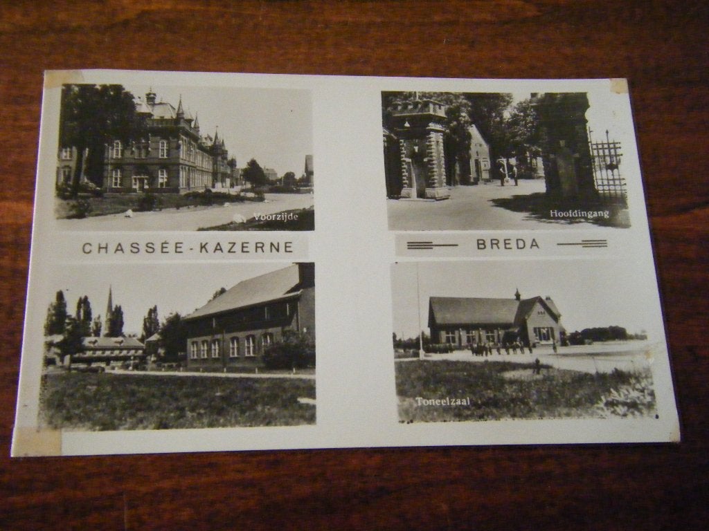 M43 - Breda - Chassee Kazerne - Oud, Ophalen of Verzenden, 1940 tot 1960, Noord-Brabant