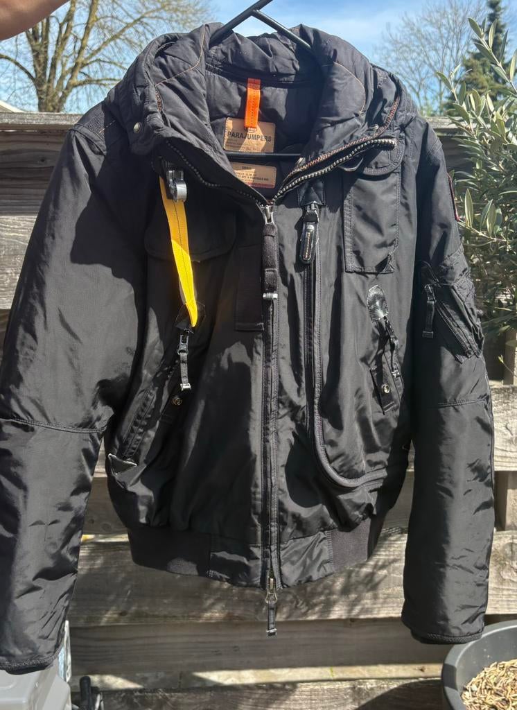 Parajumpers bomberjack, Kleding | Heren, Jassen | Winter, Zo goed als nieuw, Maat 46 (S) of kleiner, Zwart, Ophalen of Verzenden