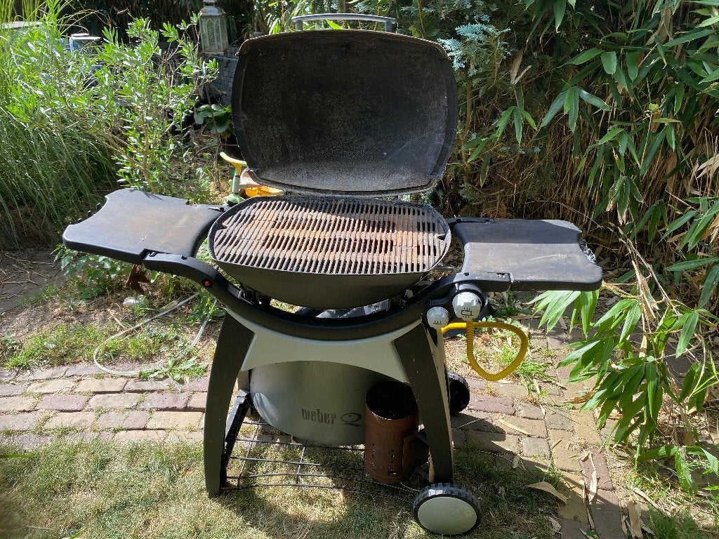 weber gasbarbecue, Ophalen, Gebruikt, Weber