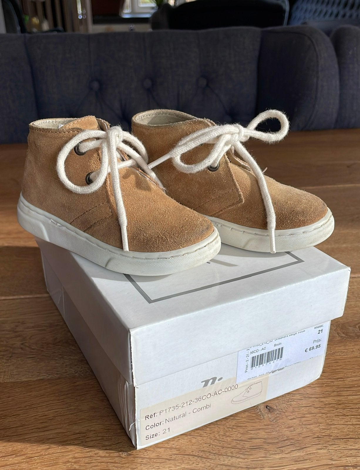 Schoenen, veterschoen pinocchio, maat 21., Schoenen, Ophalen of Verzenden, Zo goed als nieuw, Jongen