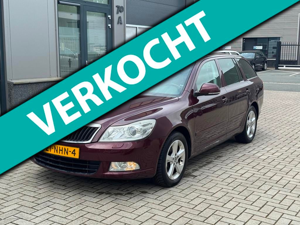 Skoda Octavia Combi 1.8 TSI Elegance Business Line, Euro 5, 15 km/l, Gebruikt, 4 cilinders