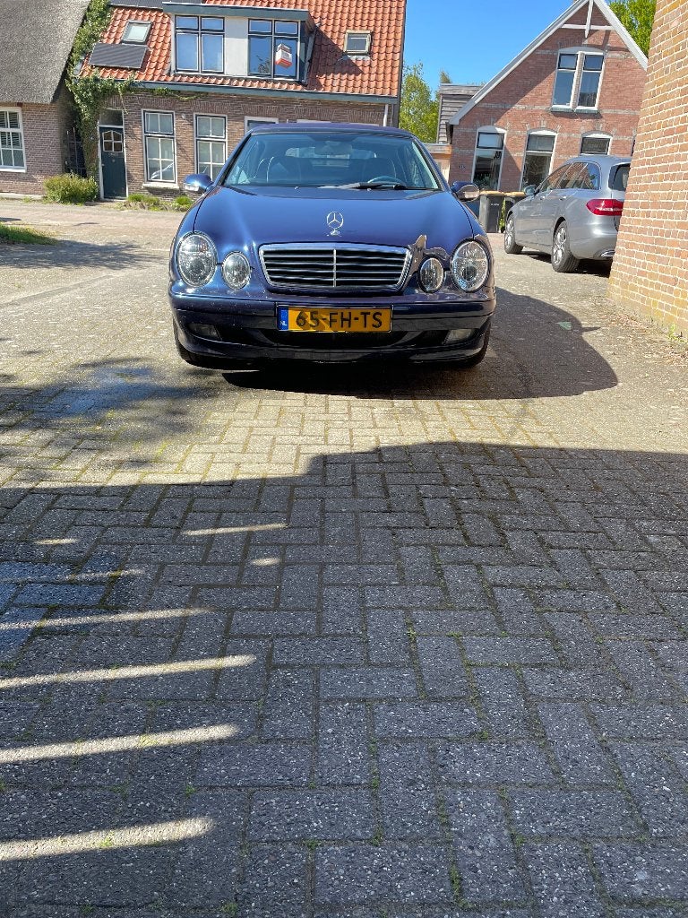 Mercedes-Benz CLK 3.2 Clk320 Cabrio Sport AUT 2000 Blauw, Automaat, Achterwielaandrijving, 1595 kg, Cabriolet