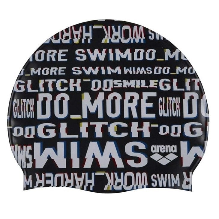 Nieuwe Arena Silicone Junior Badmuts met print Neon Glitch, C.da Cisterna, 84/85 62029 Tolentino (MC) Italië, Overige typen, Nieuw