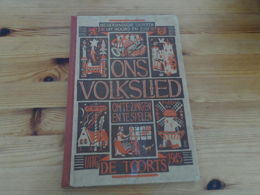 Ons volkslied / nationale volksliederen / de stem van allard, Zang, Gebruikt, Ophalen of Verzenden, Artiest of Componist