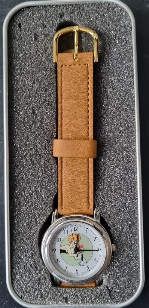 Horloge Droopy en Marilyn Monroe kus - Droopy Watch [ Demons, Verzenden, Kuifje, Zo goed als nieuw, Beeldje of Figuurtje