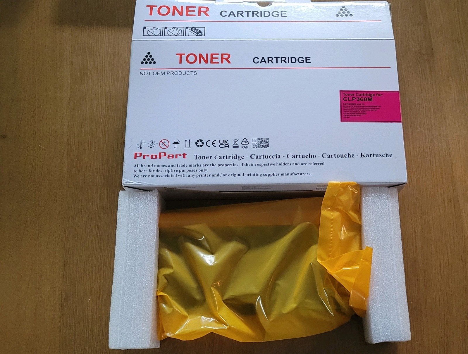 ProPart Toner Cartridge voor CLP360M - Magenta, Computers en Software, ProPart, Printer, Ophalen of Verzenden, Laserprinter