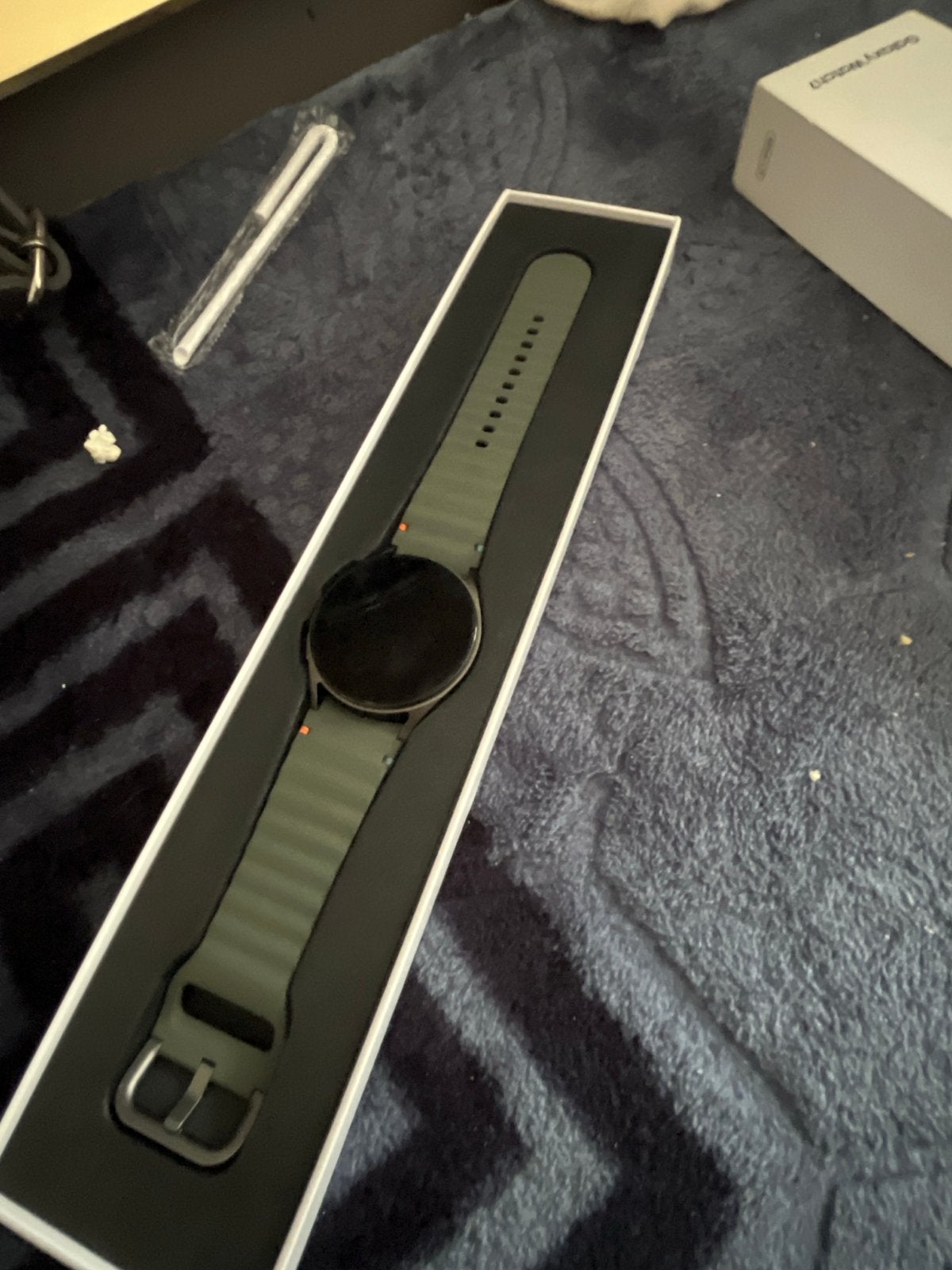 Samsung Galaxy Watch 7 Groen - Zo goed als nieuw, Sieraden, Tassen en Uiterlijk, Smartwatches, Ophalen, Hartslag, Zo goed als nieuw