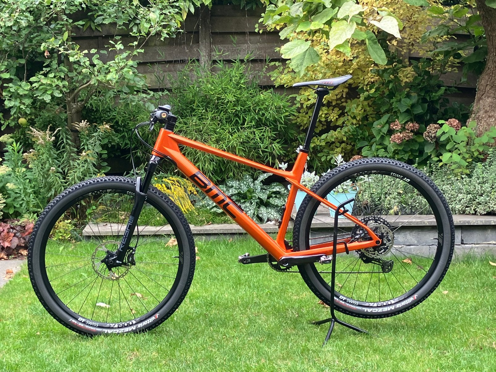 Schitterende carbon BMC mountainbike!, Hardtail, Heren, Zo goed als nieuw, Schijfrem