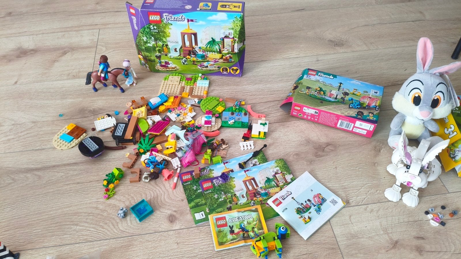 Lego Creator Konijn en Lego Friends sets, Kinderen en Baby's, Speelgoed | Duplo en Lego, Gebruikt, Lego, Complete set, Compleet