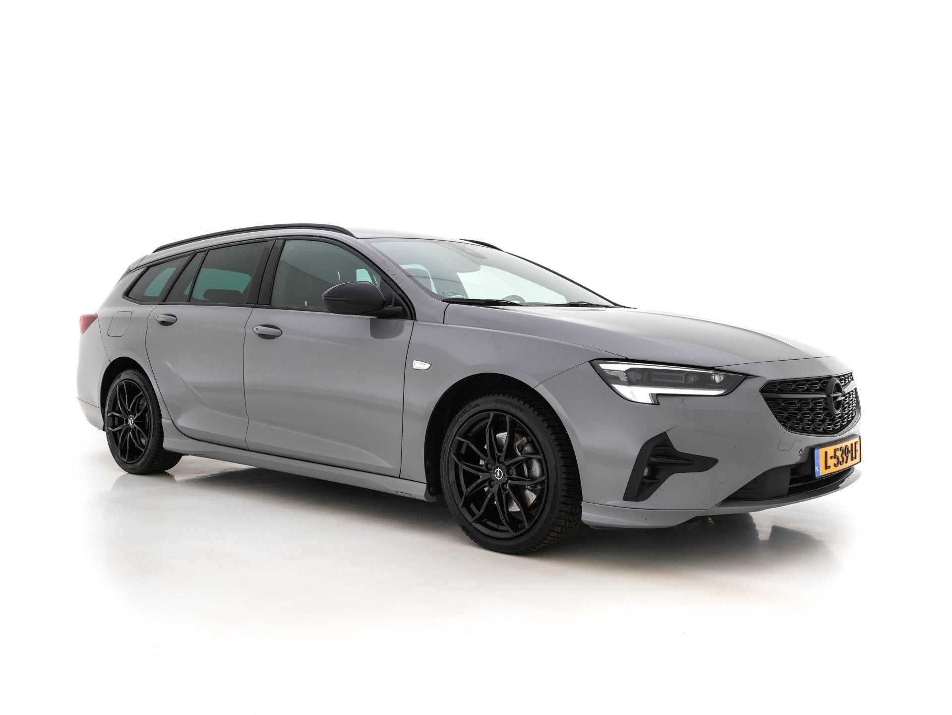 Opel Insignia Sports Tourer 2.0 Turbo GS-Sport-Line Aut. *FU, 1998 cc, 4 cilinders, Zwart, Onderhoudsboekje