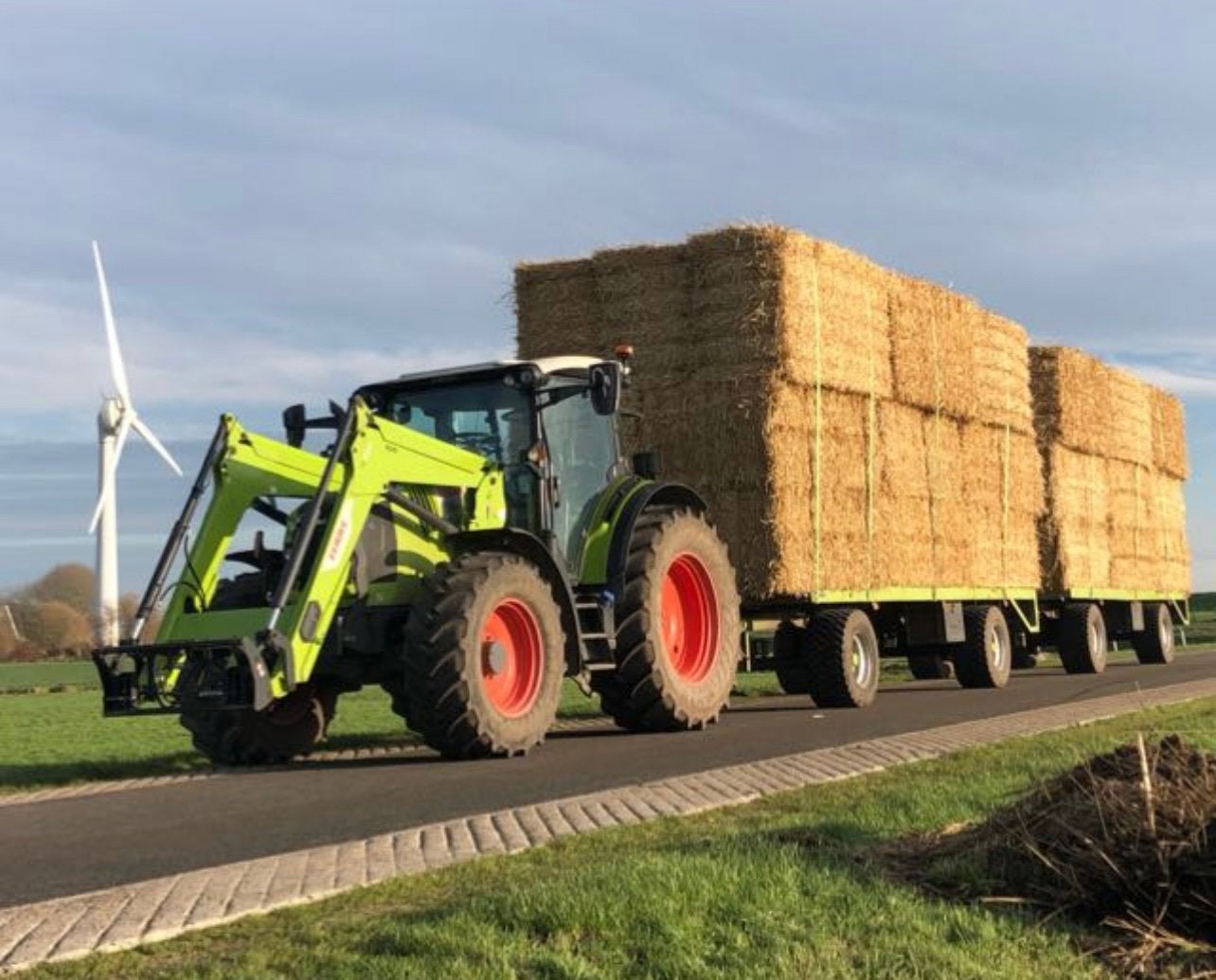 Volle vrachten stro, Ophalen of Verzenden, Vee