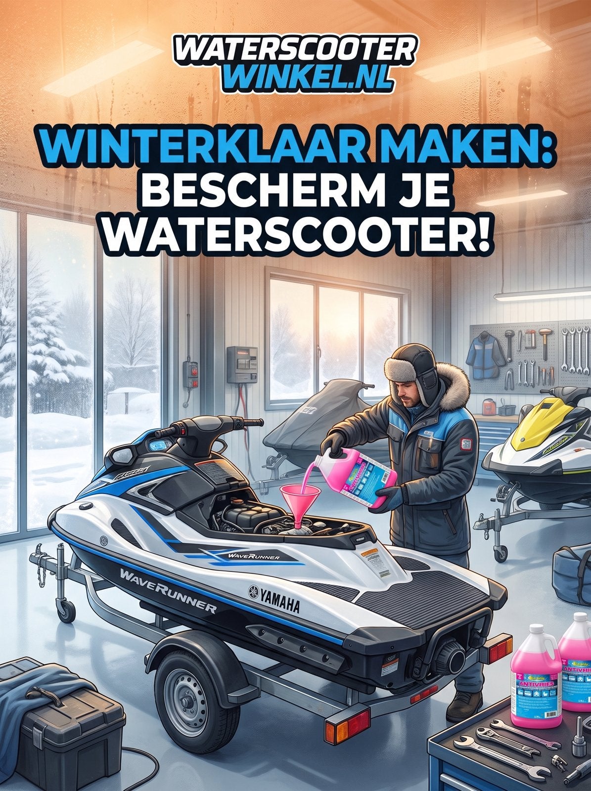 Waterscooter winterklaar? Nu €95 + gratis check, Ophalen, Nieuw
