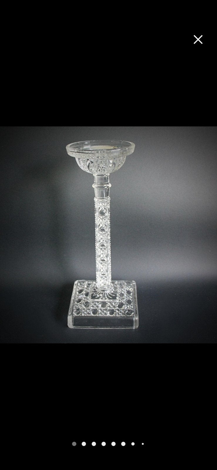 STREIT KANDELAAR. —  ART DECO.  —. GERMANY., Antiek en Kunst, Ophalen of Verzenden, Glas