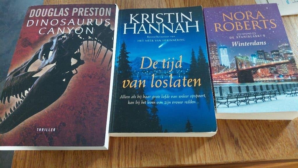 Boekenpakket: Douglas Preston, Kristin Hannah, Nora Roberts, Ophalen of Verzenden, Gelezen, Douglas Preston, Kristin Hannah, Nora Roberts