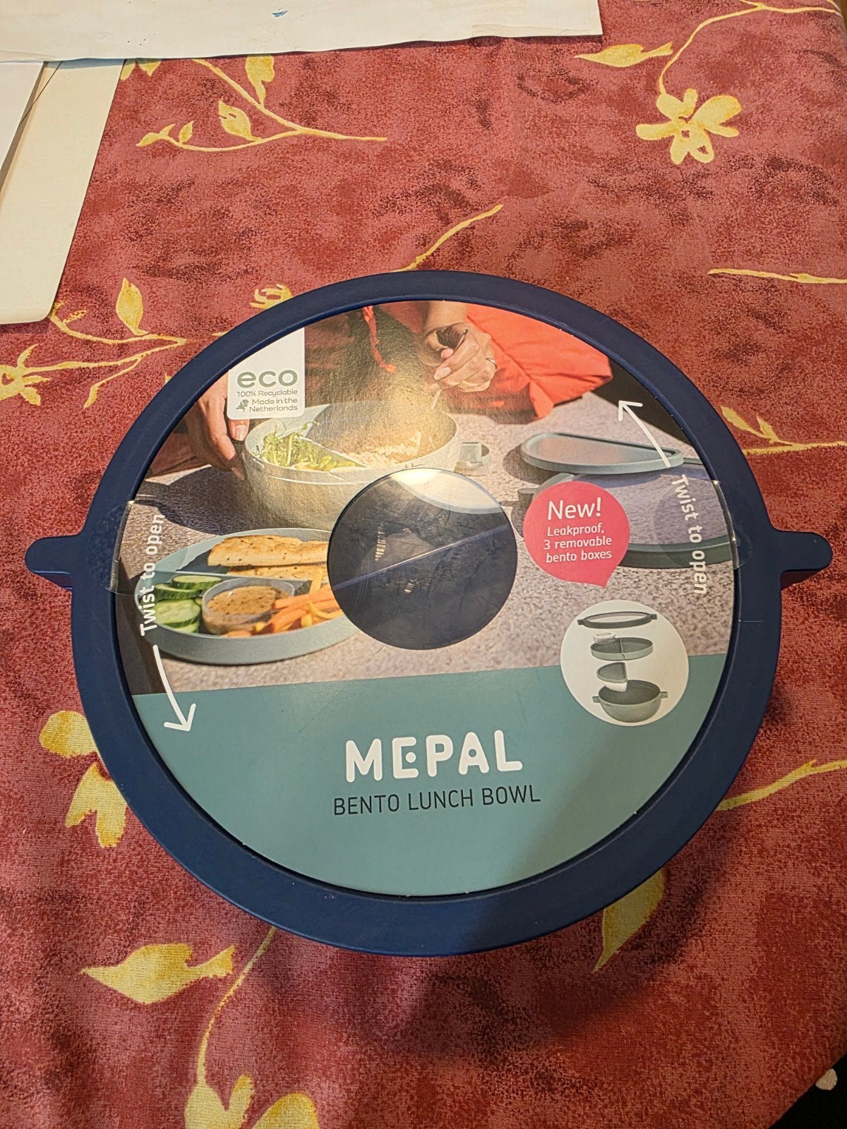 Mepal Bento Lunch Bowl - Nieuw en Lekvrij, Blauw, Kunststof, Nieuw, Ophalen of Verzenden