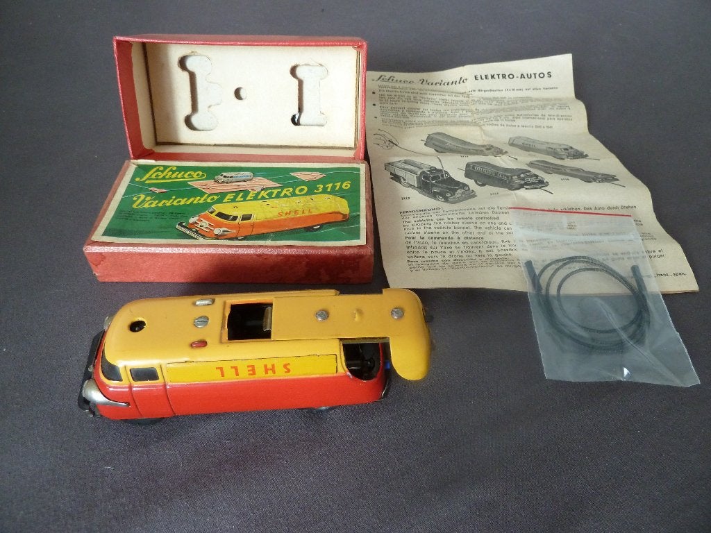 SCHUCO:  3116 VARIANTO ELEKTR. + DOOS & accesoires + leaflet, Ophalen of Verzenden, Zo goed als nieuw, Auto
