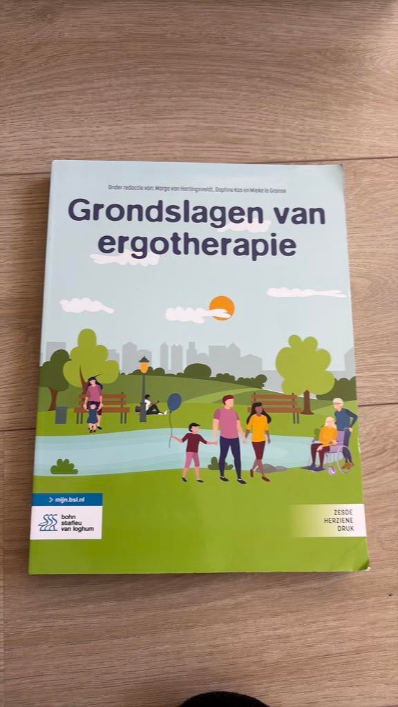 Grondslagen van ergotherapie, Boeken, Wetenschap, Zo goed als nieuw, Sociale wetenschap, Ophalen of Verzenden