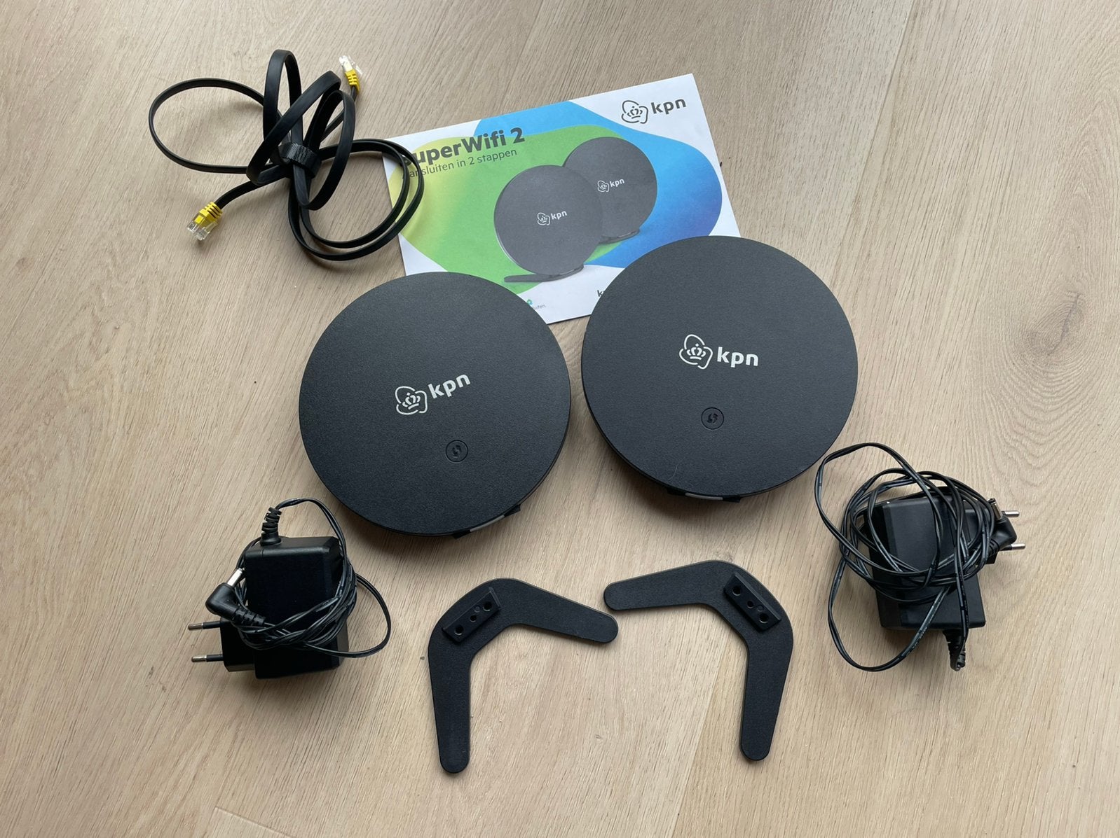 2 stuks KPN SuperWifi punten 2.0 - Wifi Versterker, Ophalen of Verzenden, Gebruikt