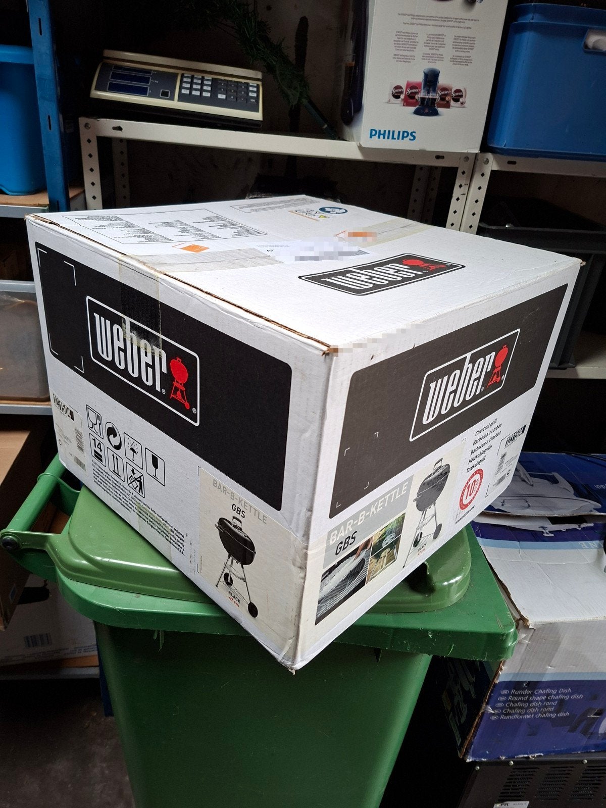 Weber Bar-B-Kettle GBS Houtskoolbarbecue - Nieuw in doos, Ophalen of Verzenden, Nieuw, Weber