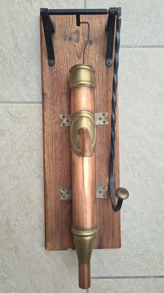 Koperen pomp, Ophalen, Koper