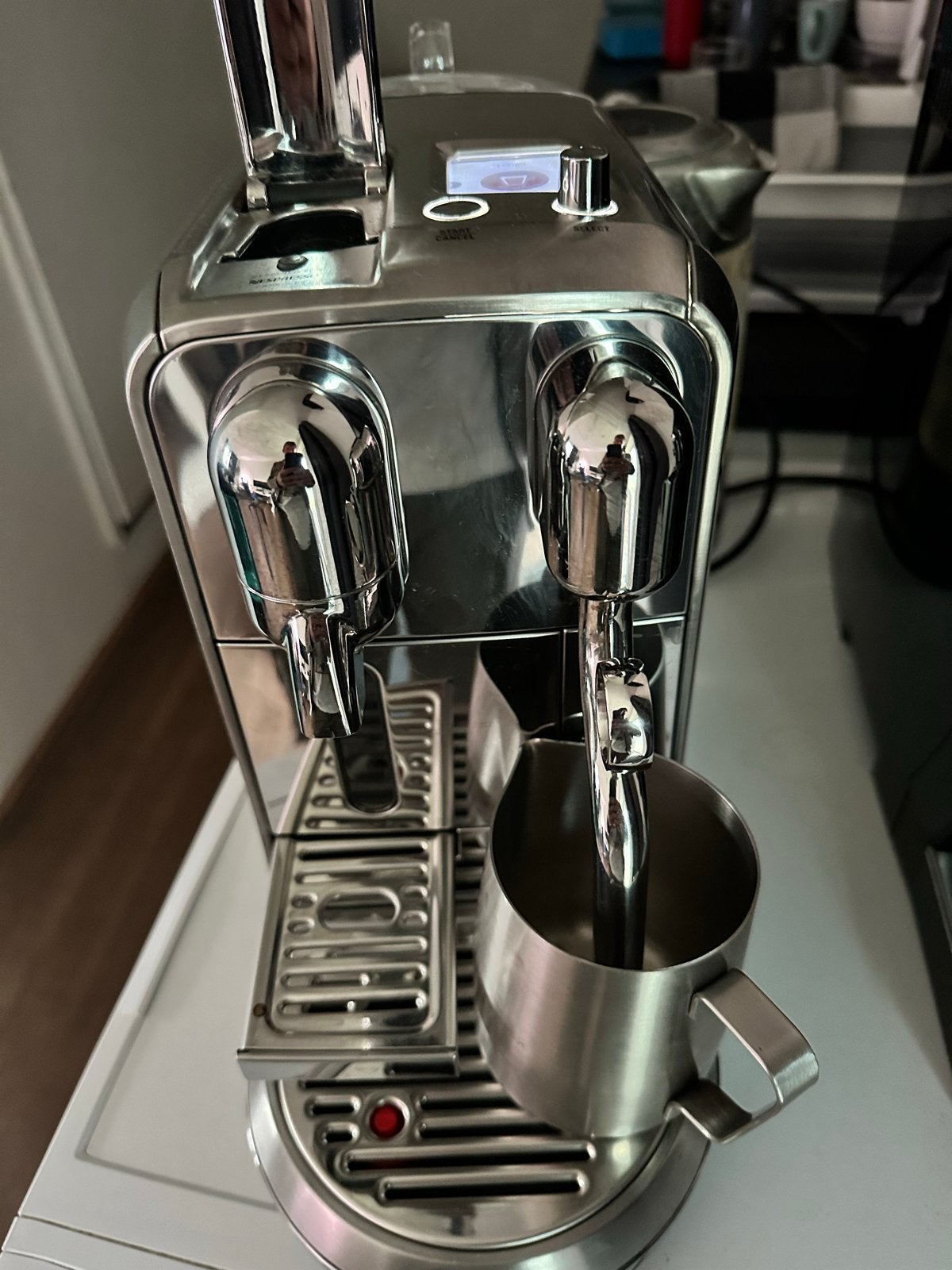 Sage Creatista Plus Nespresso - Perfecte Conditie, Ophalen, Gebruikt, Sage Appliances GmbH, Espresso apparaat