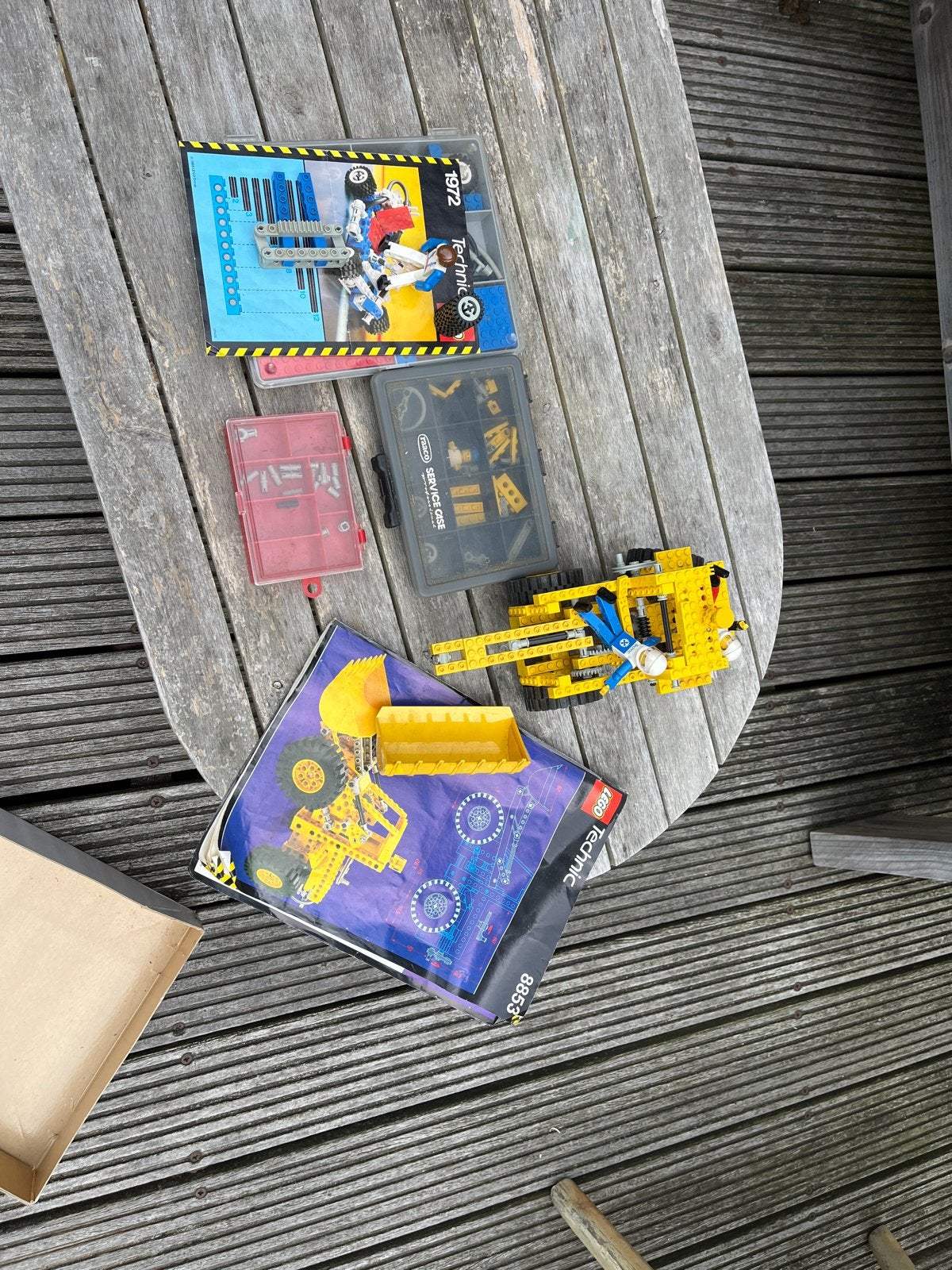 Lego Technic sets 1972 en 8853 met instructies, Gebruikt, Lego, Ophalen of Verzenden, Technic