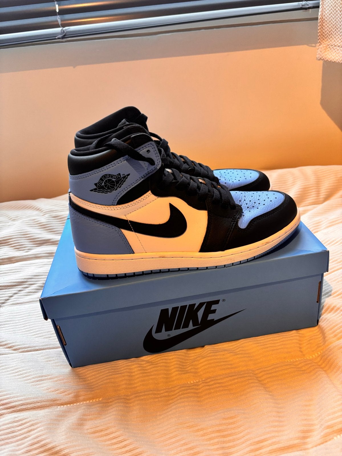 Nike Air Jordan 1 Retro High OG University Blue, Kleding | Heren, Schoenen, Ophalen of Verzenden, Zo goed als nieuw, Blauw, Sneakers of Gympen
